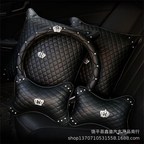 combo 1 gối+1 lưng|+1 bvl da vương miện