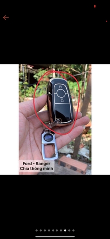 (TPU) ốp khóa mạ nhựa  xe Ford