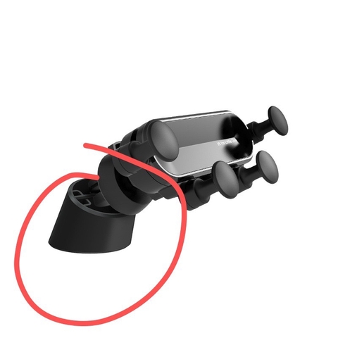 Kẹp điện thoại cửa gió 6 chấu Essager - The one Pro