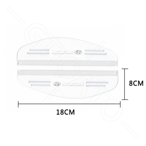 Bộ 2 miếng vè che mưa trong suốt logo hãng