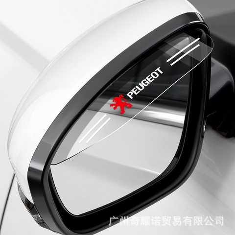 Bộ 2 miếng vè che mưa trong suốt logo hãng