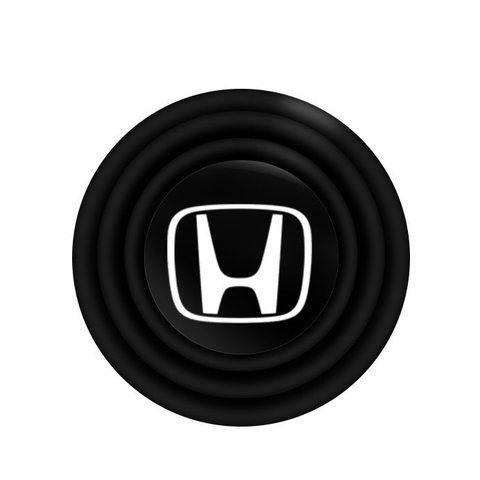 Nút giảm chấn logo hãng xe màu đen - NGC