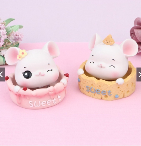Combo  2 chuột sweet vàng + hồng