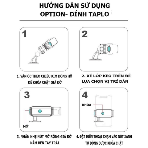 Giá đỡ điện thoại cảm ứng thông minh