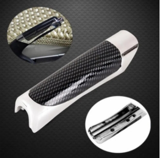 Bọc thắng tay ô tô , ốp phanh tay vân carbon màu