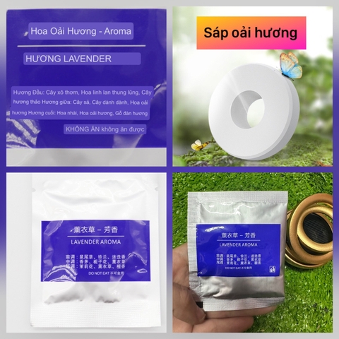 Viên sáp thơm cho vào vòng quay vô cực ( Mẫu Mới To )