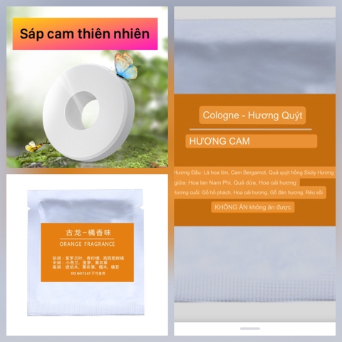 Viên sáp thơm cho vào vòng quay vô cực ( Mẫu Mới To )