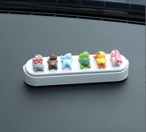 Combo bảng sđt thường trắng+ 6 con vật mini.