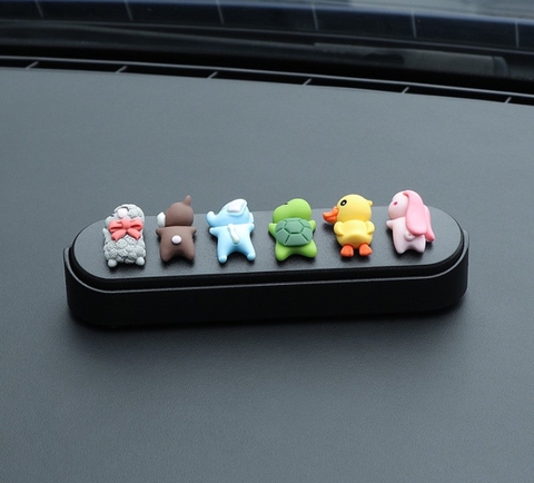 Combo bảng sđt thường đen+ 6 con vật mini.