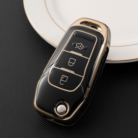 (TPU) ốp khóa mạ nhựa  xe Ford