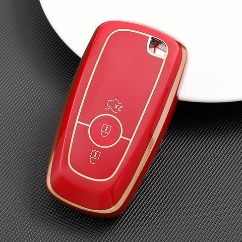 (TPU) ốp khóa mạ nhựa  xe Ford