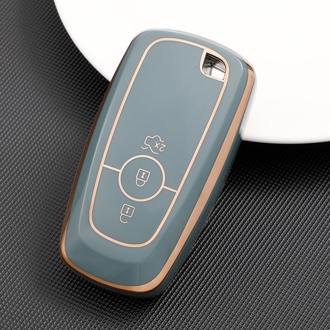 (TPU) ốp khóa mạ nhựa  xe Ford