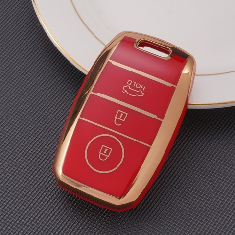 (TPU) Ốp khóa xe KIA