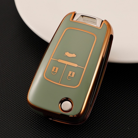 (TPU) ốp khóa mạ nhựa xe Cheverolet