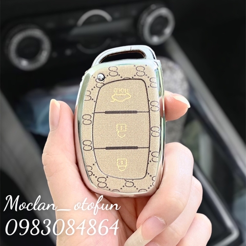 Ốp khoá GUCCI, Dior , BBR bảo vệ chìa khóa cho dòng xe ô tô HYUNDAI i10 , elantra , tucson