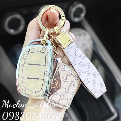 Ốp khoá GUCCI, Dior , BBR bảo vệ chìa khóa cho dòng xe ô tô HYUNDAI i10 , elantra , tucson