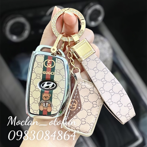 Ốp khoá GUCCI, Dior , BBR bảo vệ chìa khóa cho dòng xe ô tô HYUNDAI i10 , elantra , tucson
