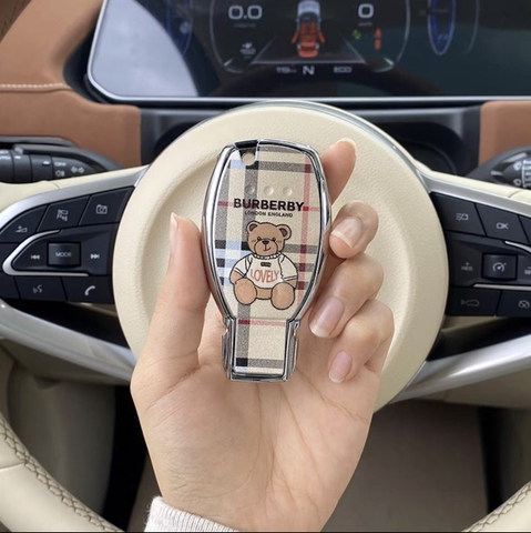 Ốp Khoá Ô Tô Mercedes C200 S-Class GLC260 GLK300 cao cấp form cũ - GUCCI - BURBERRY - DIOR