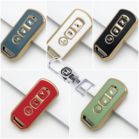 ốp sh 3 nút nhựa xanh lá+móc hãng