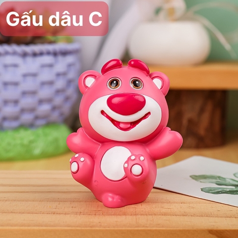 Phụ kiện ô tô con gấu dâu LOTSO