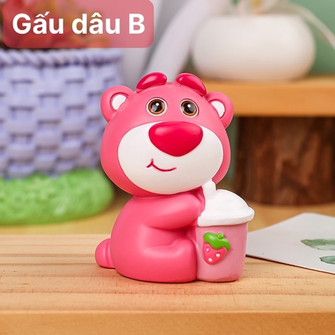 Phụ kiện ô tô con gấu dâu LOTSO