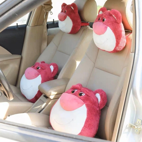 Phụ kiện ô tô con gấu dâu LOTSO