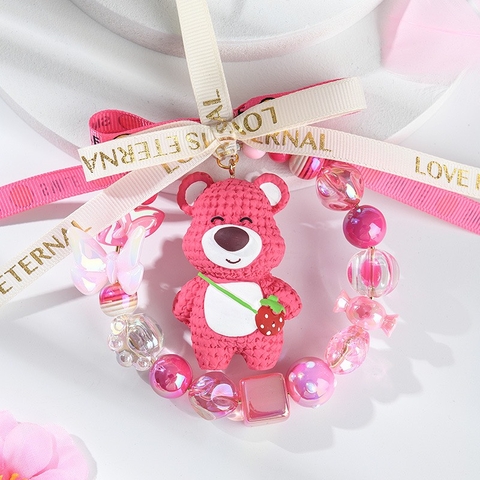 Phụ kiện ô tô con gấu dâu LOTSO