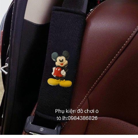 combo đai an toàn đen+mikey k hông nơ