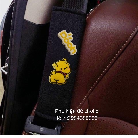 combo đai an toàn đen mix  chó con vàng
