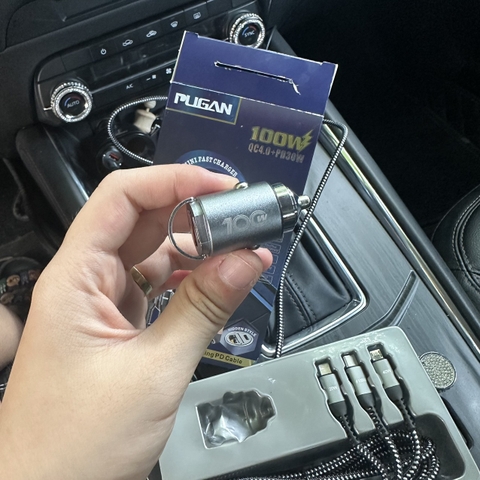 Tẩu sạc nhanh 100W - tẩu âm