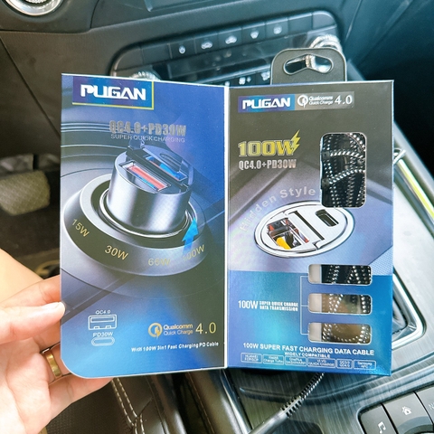 Tẩu sạc nhanh 100W - tẩu âm