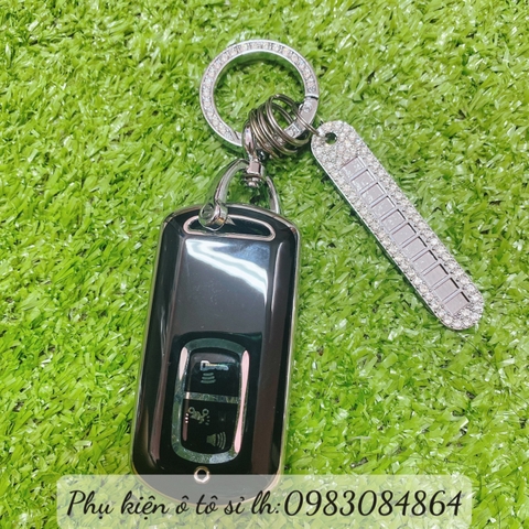 combo ốp khóa xe Airblade đen bạc+khuyên+số bạc
