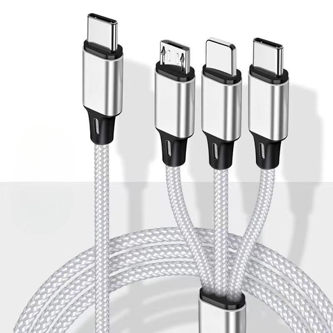 Dây sạc 3 đầu giá rẻ