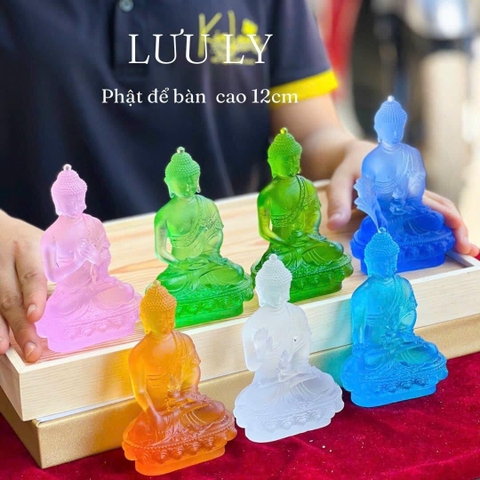 Tượng Phật Dược Sư lưu ly đủ màu phong thuỷ