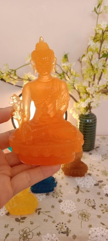 Tượng Phật Dược Sư lưu ly đủ màu phong thuỷ