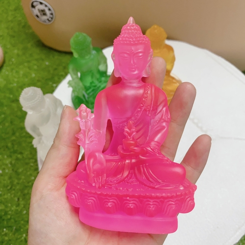 Tượng Phật Dược Sư lưu ly đủ màu phong thuỷ