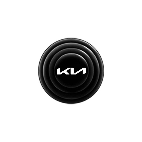 Nút giảm chấn logo hãng xe màu đen - NGC