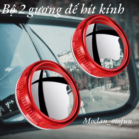 Bộ 2 gương có viền xoay 360