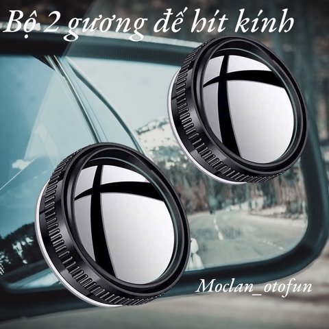 Bộ 2 gương có viền xoay 360