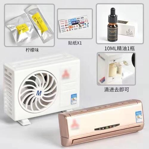 Nước Hoa Sáp Thơm Gắn Máy Điều Hòa+ Cục Nóng Sử Dụng Năng Lượng Mặt Trời