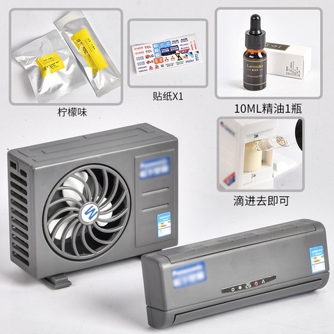 Nước Hoa Sáp Thơm Gắn Máy Điều Hòa+ Cục Nóng Sử Dụng Năng Lượng Mặt Trời