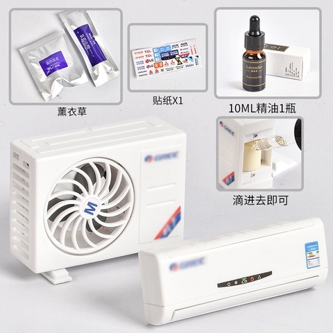 Nước Hoa Sáp Thơm Gắn Máy Điều Hòa+ Cục Nóng Sử Dụng Năng Lượng Mặt Trời