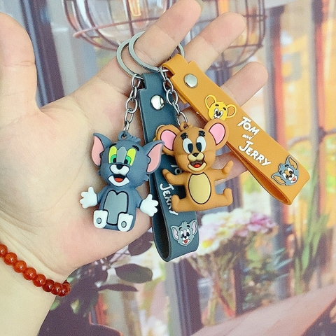 Móc khoá dễ thương Tom & jerry