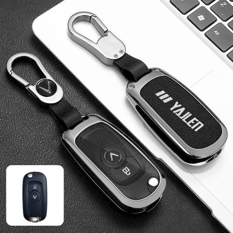 Bộ ốp kim loại lưng da lộn dập chìm logo + móc khoá VINFAST