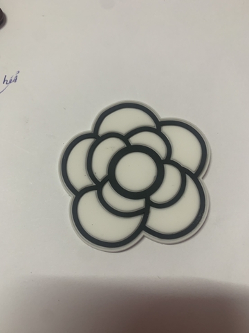 Phụ kiện icon hoạt hình chất liệu cao su và vải bông gắn đa dạng