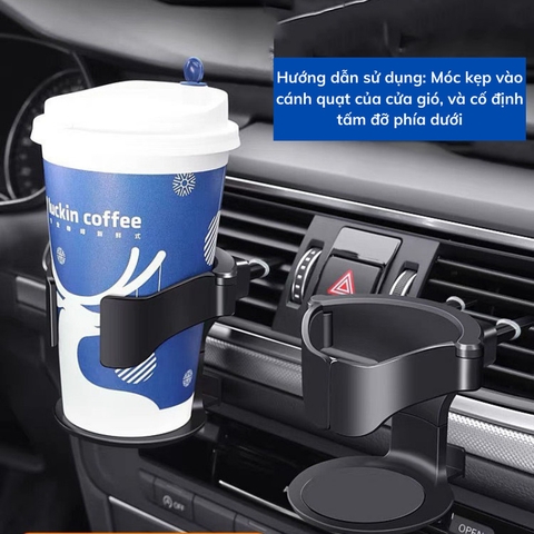 Giá đựng cốc,Kẹp cốc cài của gió