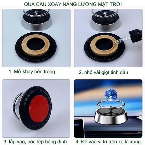 Vòng xoay Hệ hành tinh khuyếch tán tinh dầu chất liệu hợp kim