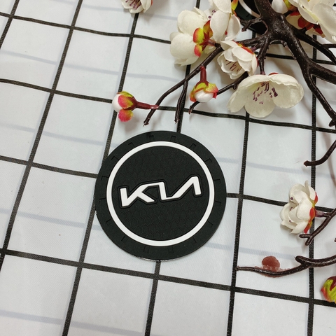 Lót cốc cao su có logo hãng