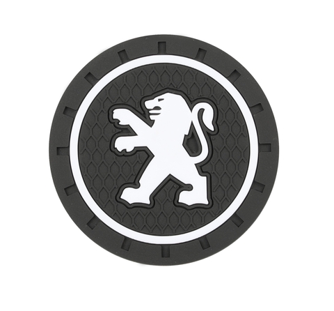 Lót cốc cao su có logo hãng