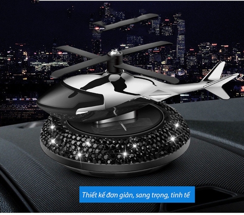 Máy Bay Đính Đá Trang Trí Taplo Xe Hơi